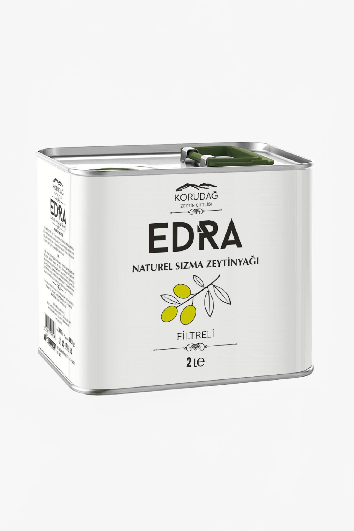 EDRA Filtered 2 lt Early Harvest Cold Pressed Extra Virgin Olive Oil - First Harvest